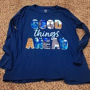 Kids good things ahead shirt